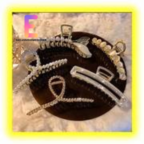 Pearl Hair Clip Set - Luxurious Look - in California